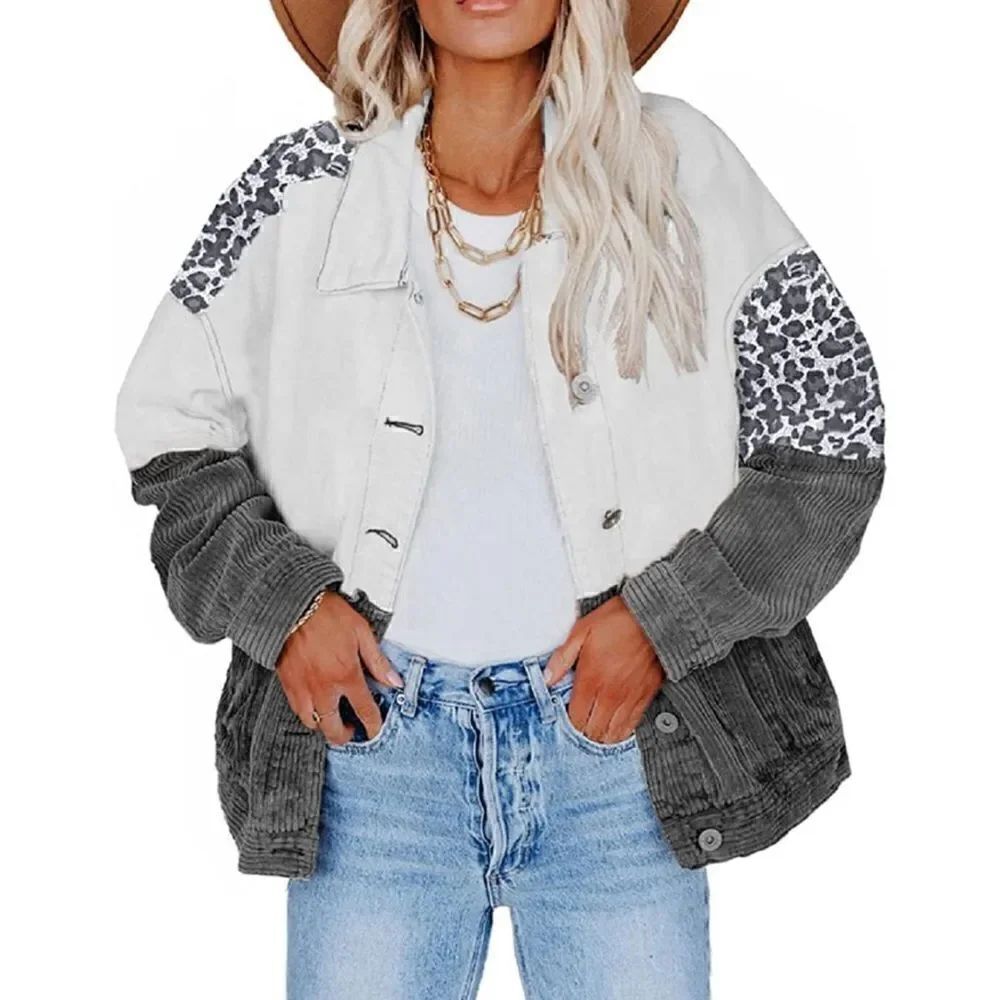 Leopard Patchwork Jacket - Picture 2 of 4